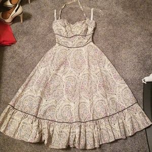 Anthropologie girls from savory pin up dress